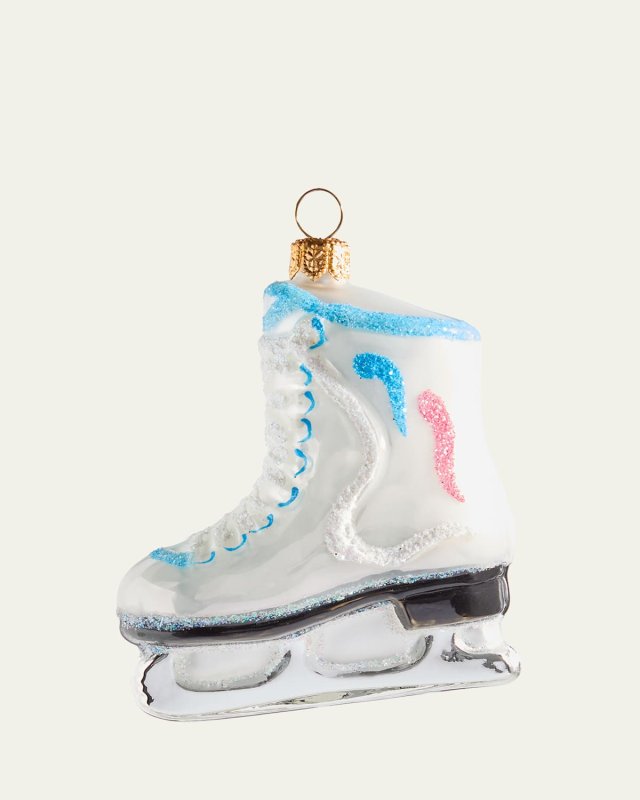Ice Skate Christmas Ornament